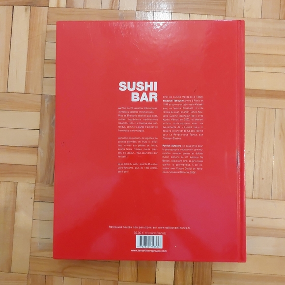 COPY - Sushi bar Hisayuki Takeuchi rare book in french - Picture 2 of 6